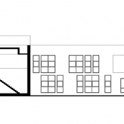 W house - section © AZL architects