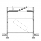 W house - section detail © AZL architects