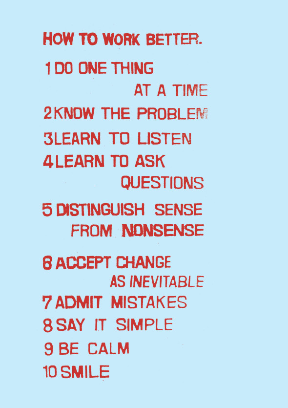 Indechs_Peter-Fischli-David-Weiss-How-to-Work-Better-1991c-Peter-Fischli-David-Weiss
