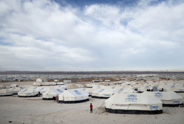 Fig 14 - tents zaatari